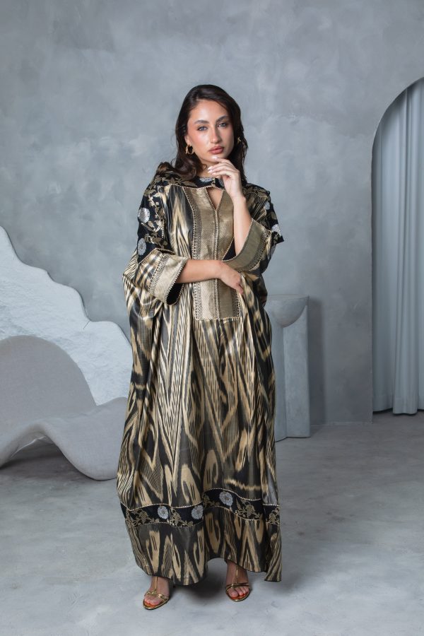 Black Jaal Kaftan - Image 2