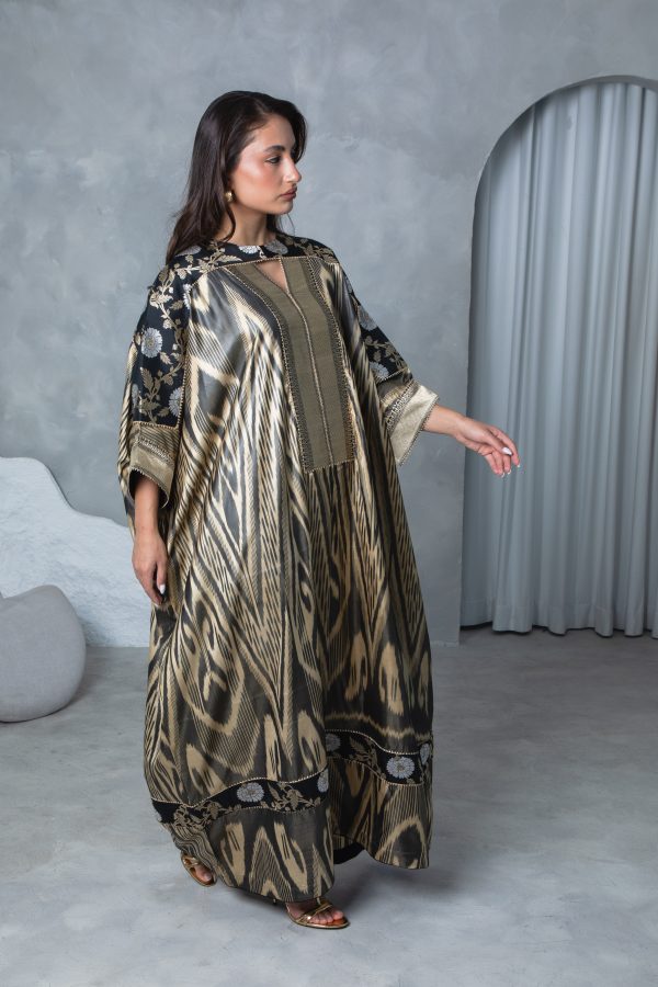 Black Jaal Kaftan - Image 11