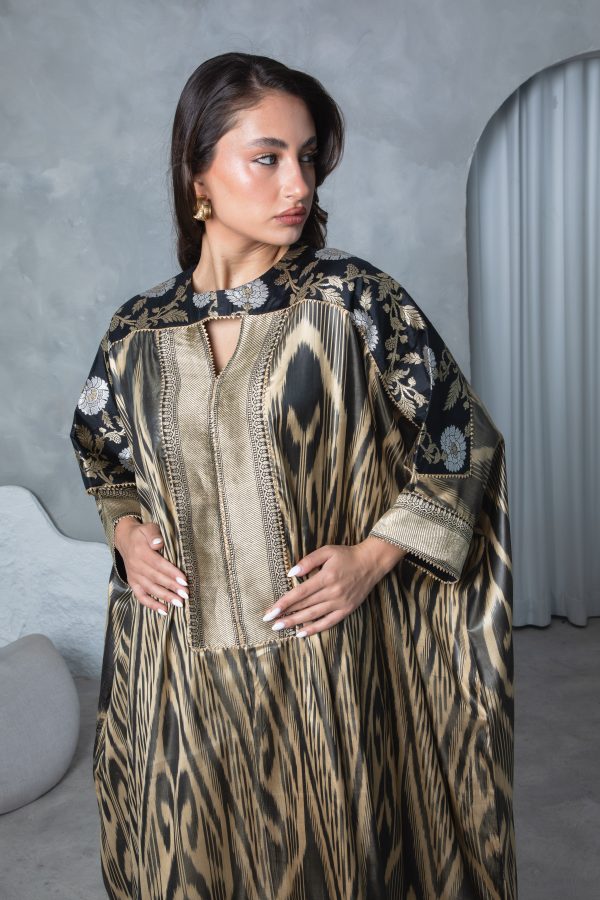 Black Jaal Kaftan - Image 9