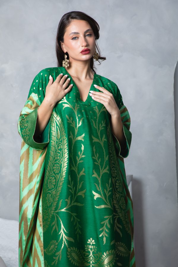 Emerald Green Kaftan