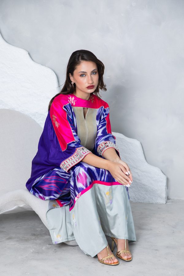 Purple Rose Kaftan - Image 4