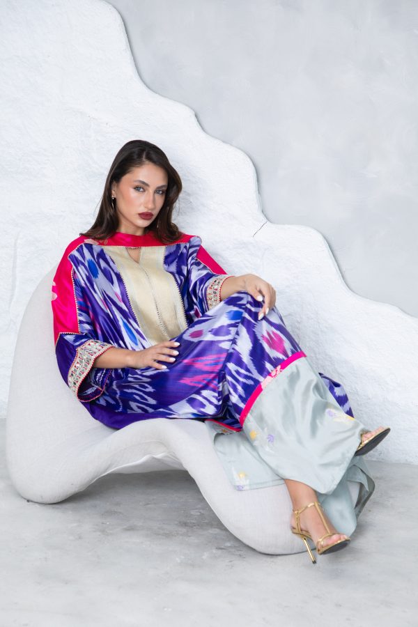 Purple Rose Kaftan - Image 3