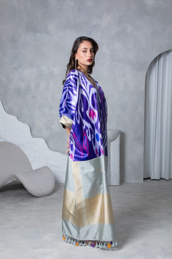 Purple Tassel Kaftan - Image 9