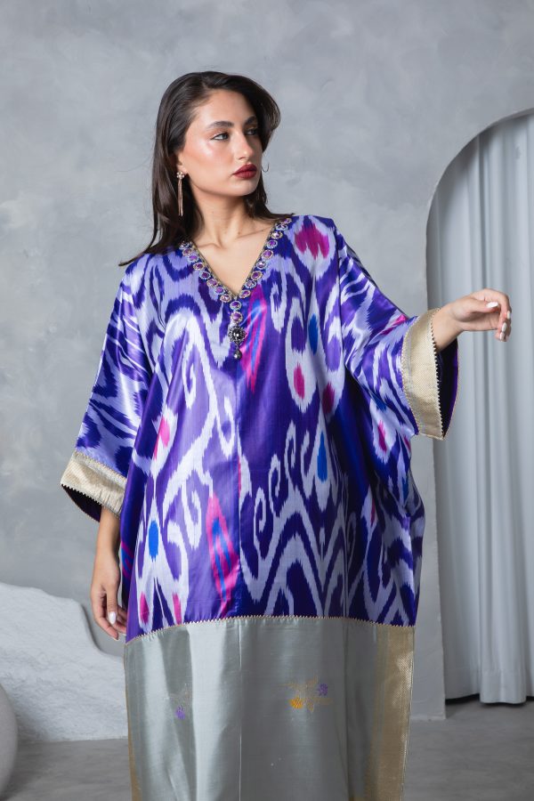 Purple Tassel Kaftan - Image 5