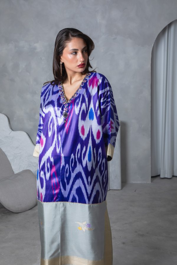 Purple Tassel Kaftan - Image 4