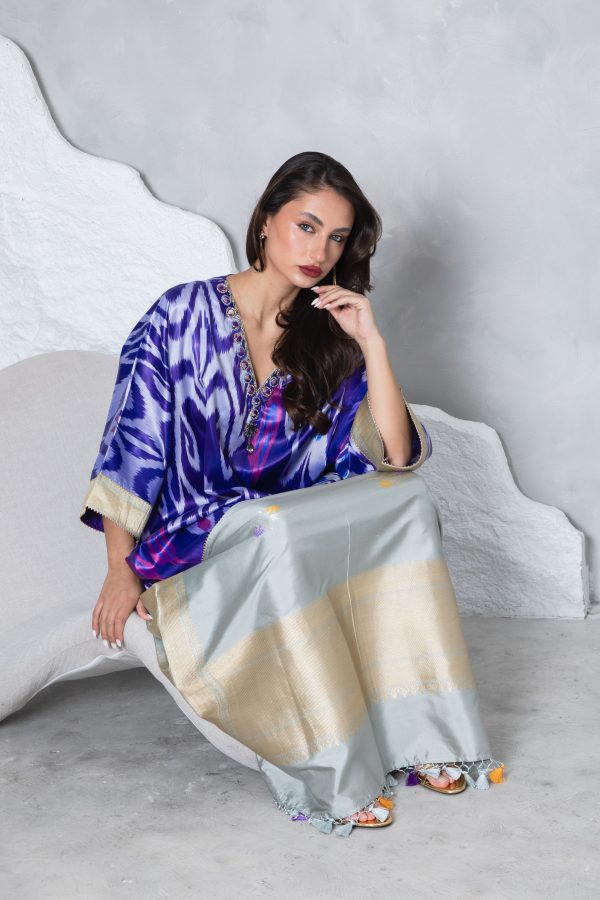 Purple Tassel Kaftan - Image 15