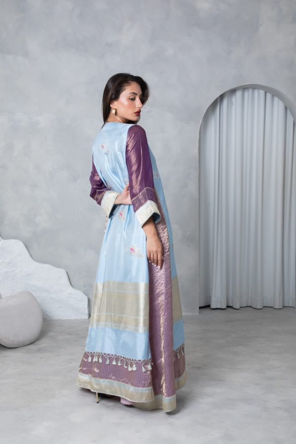Lilac Tissue Kaftan - Image 4