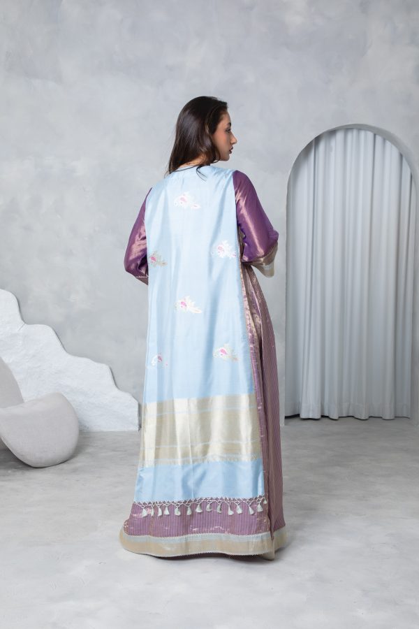 Lilac Tissue Kaftan - Image 3