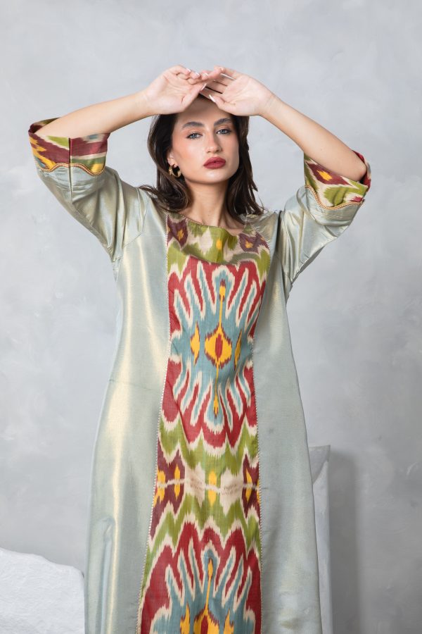 Sage Uzbeki Kaftan - Image 2