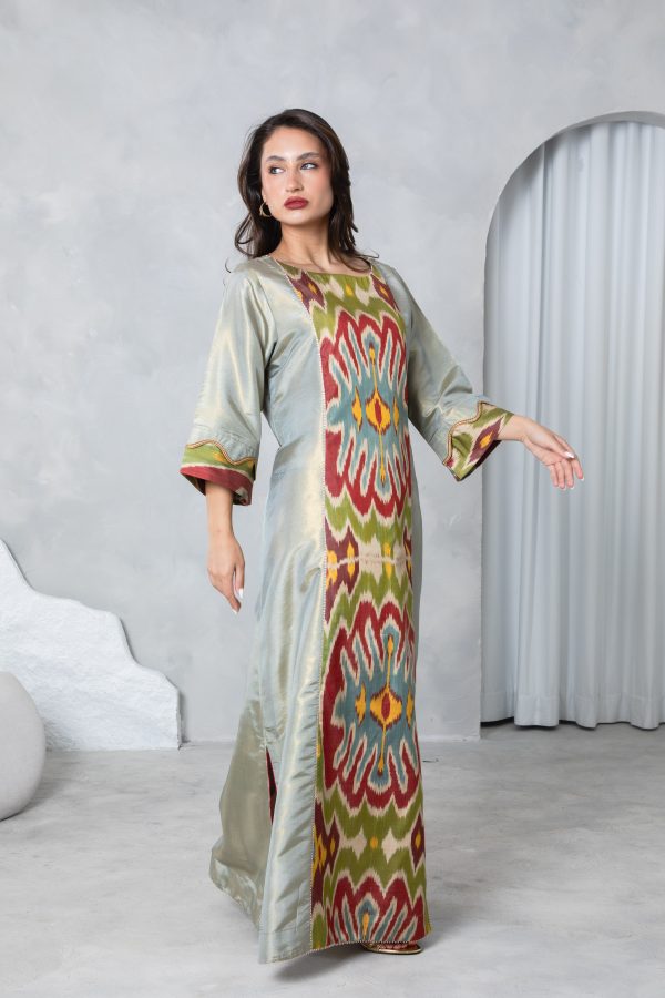 Sage Uzbeki Kaftan