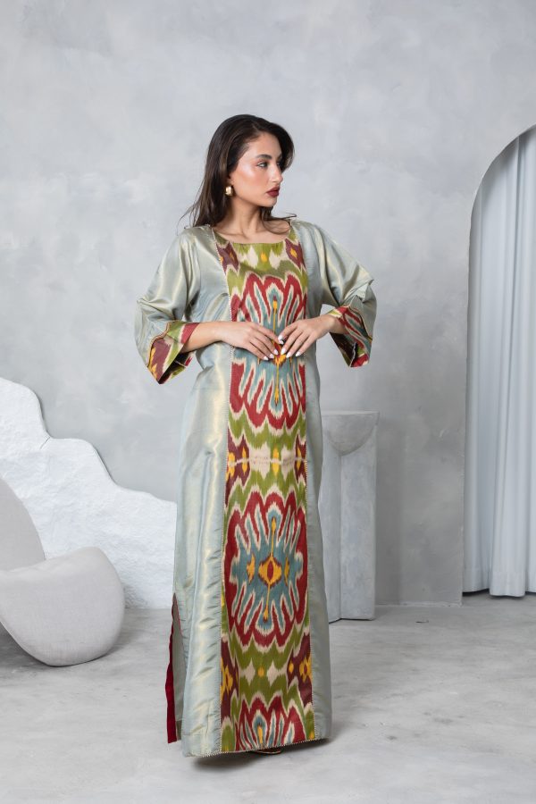 Sage Uzbeki Kaftan - Image 4