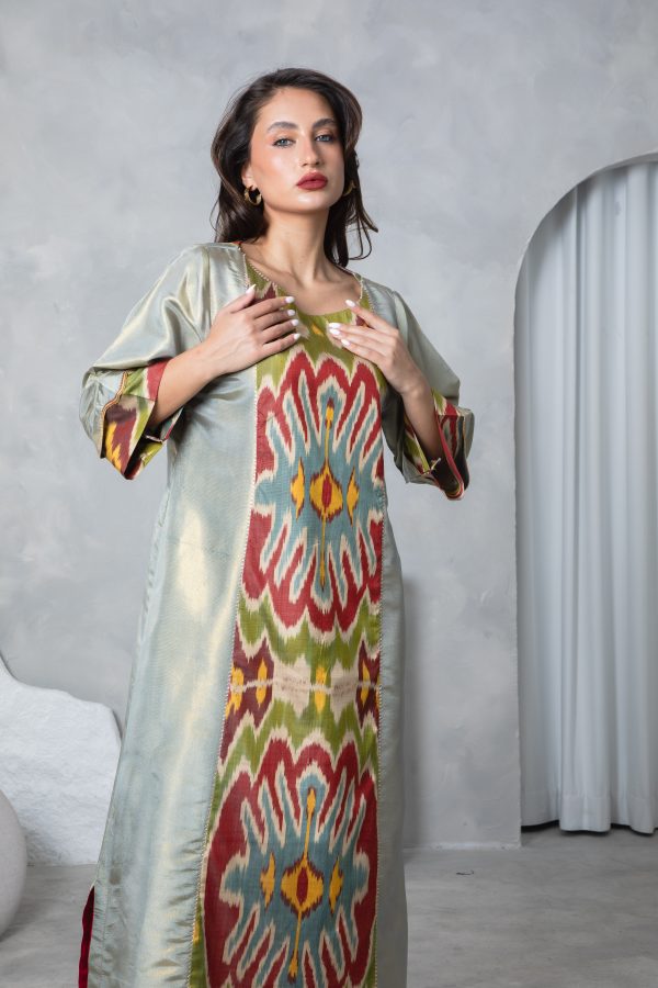 Sage Uzbeki Kaftan - Image 9