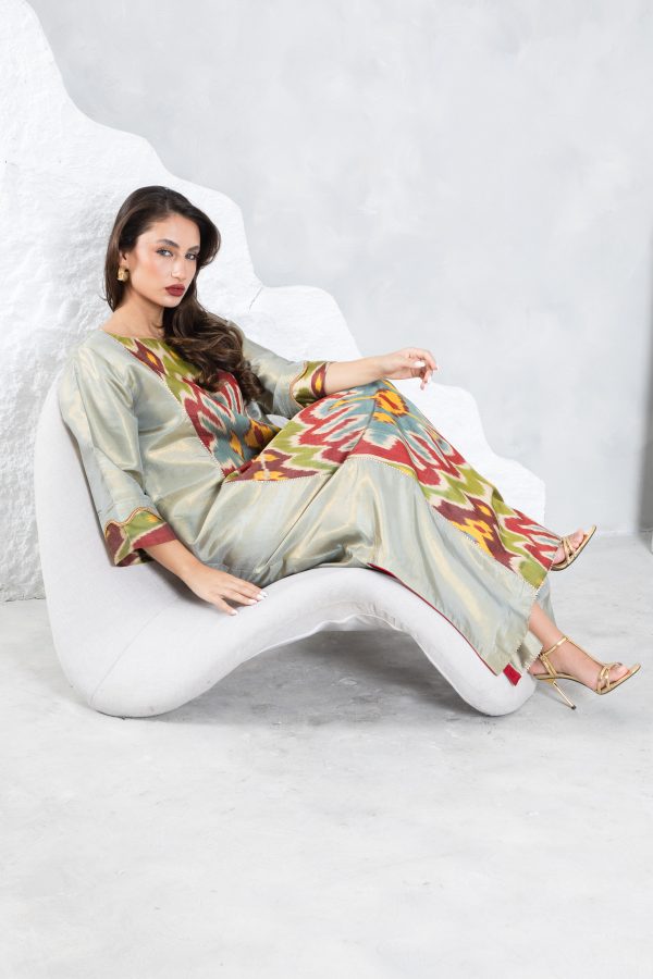 Sage Uzbeki Kaftan - Image 13