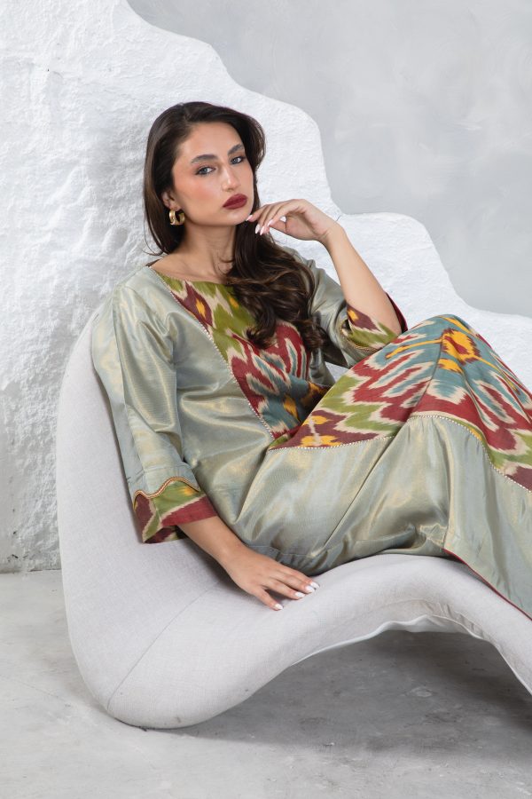 Sage Uzbeki Kaftan - Image 12