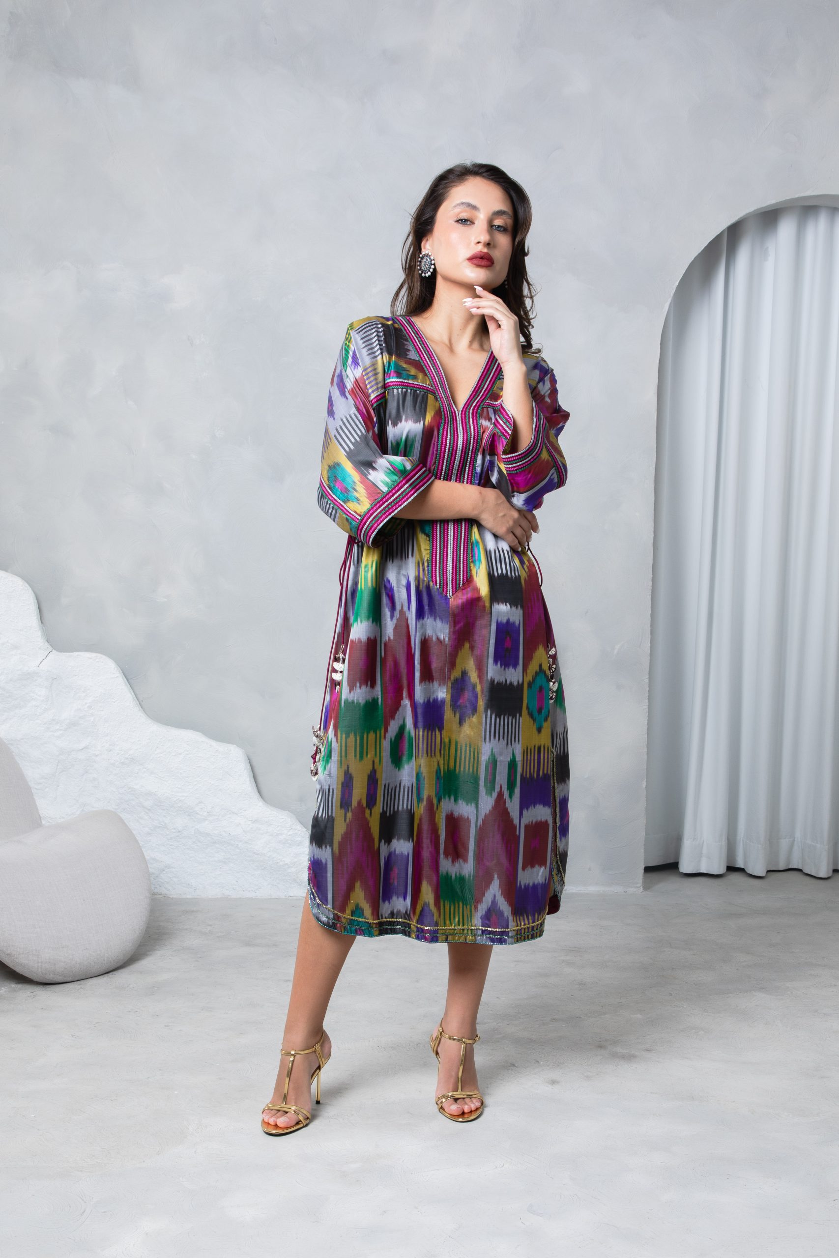 BOHEMIAN Kaftan Dress - Image 8