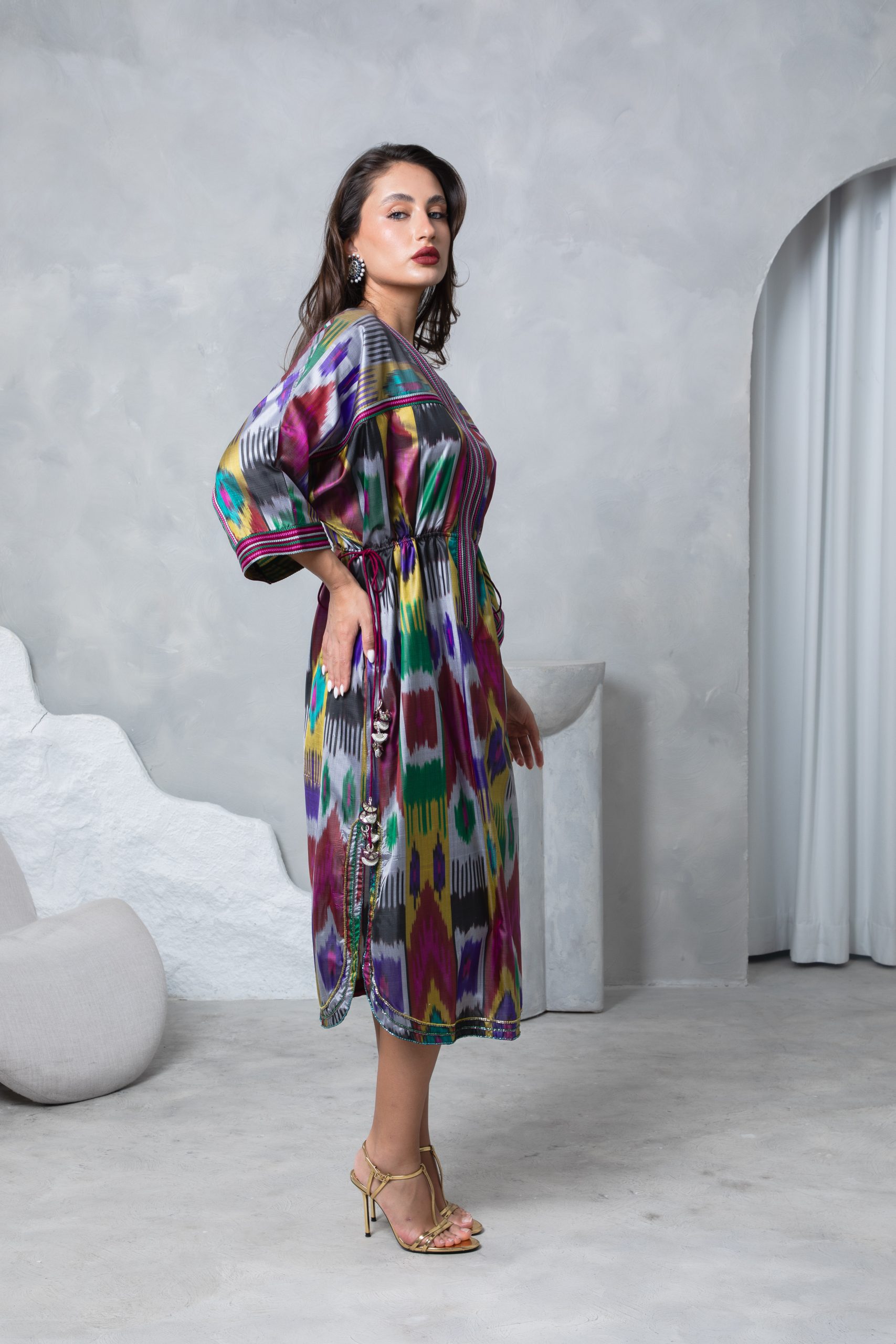 BOHEMIAN Kaftan Dress - Image 6