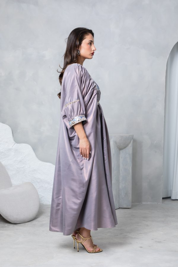 Lilac Belt Kaftan - Image 5