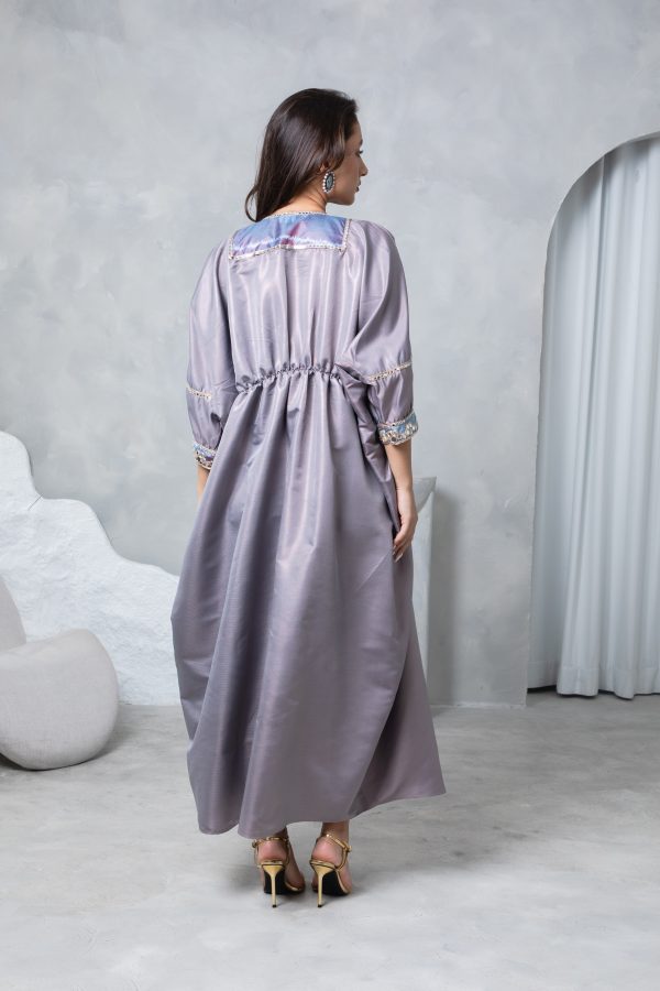 Lilac Belt Kaftan - Image 3