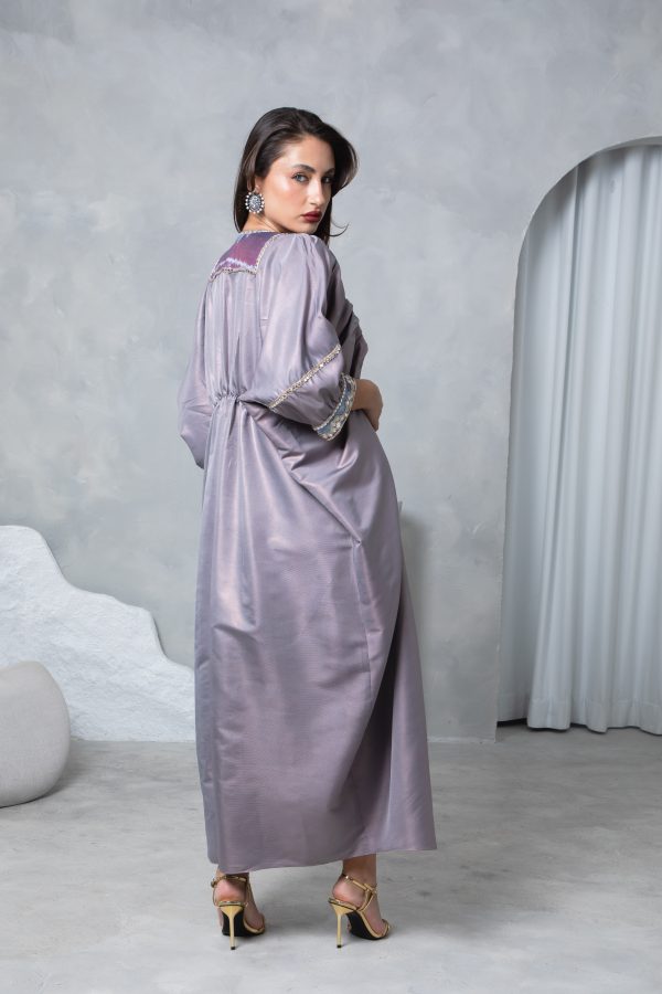 Lilac Belt Kaftan - Image 2