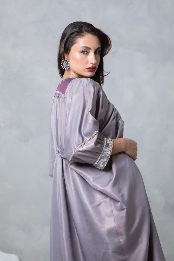 Lilac Belt Kaftan - Image 9