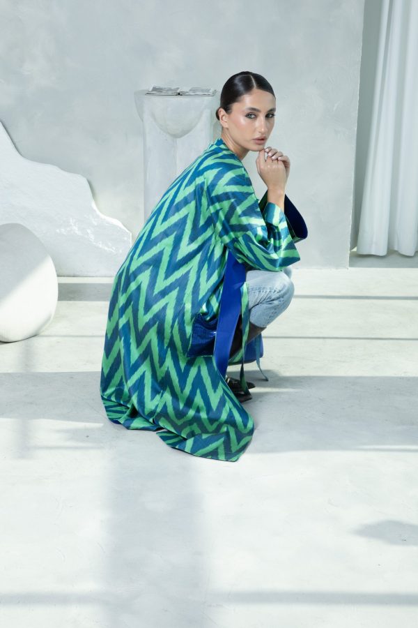 Uzbeki Ikat & Indian Banarsi - Image 8